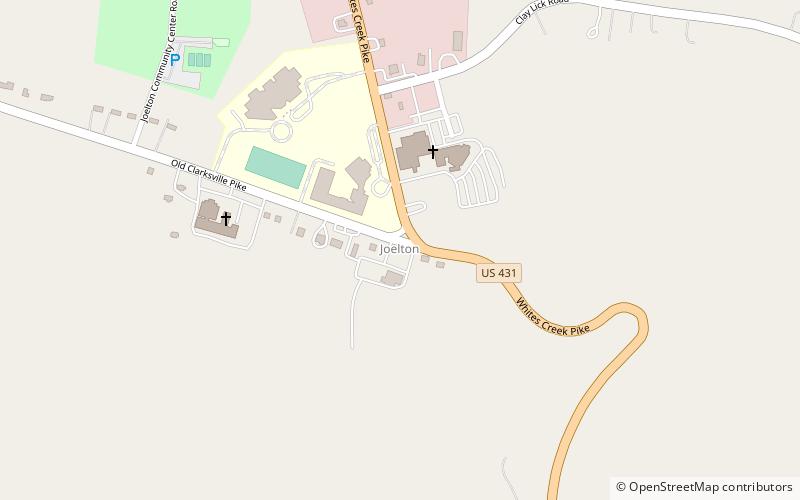 Joelton location map