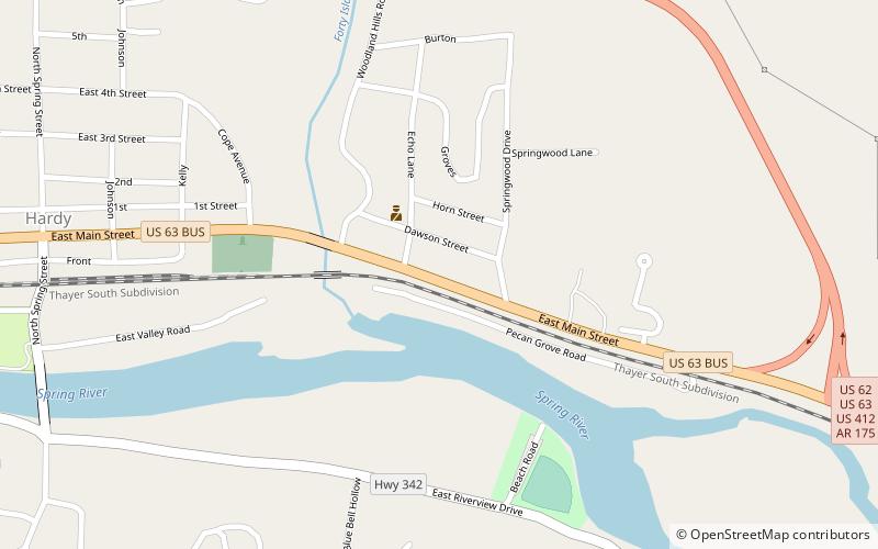 Sherman and Merlene Bates House location map