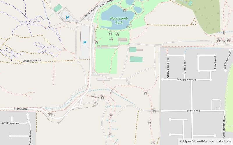 Tule Springs Ranch location map