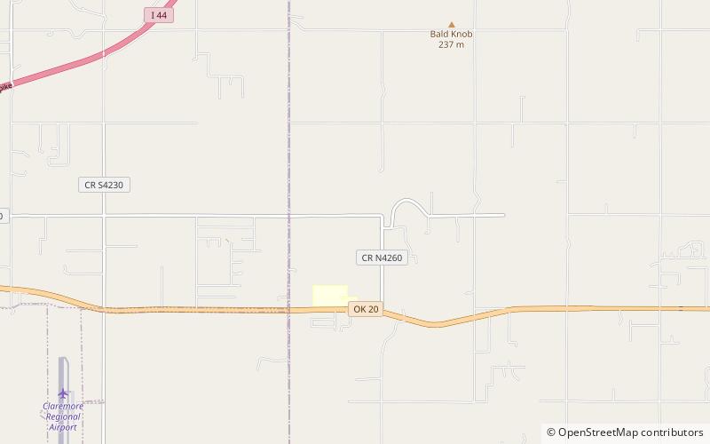 Osage Hills location map
