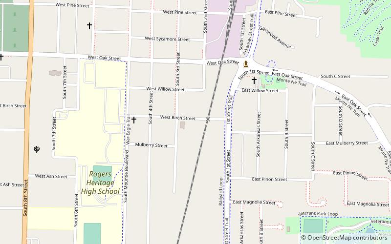 Rogers Milk Plant Building location map