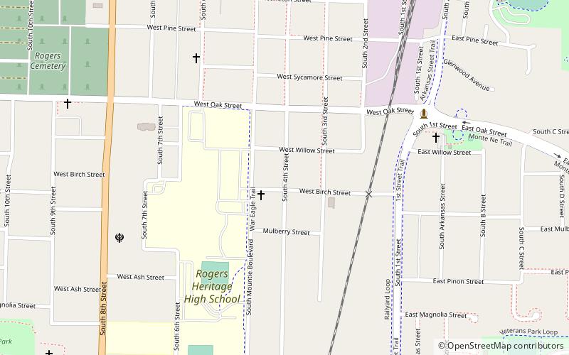 Vinson House location map