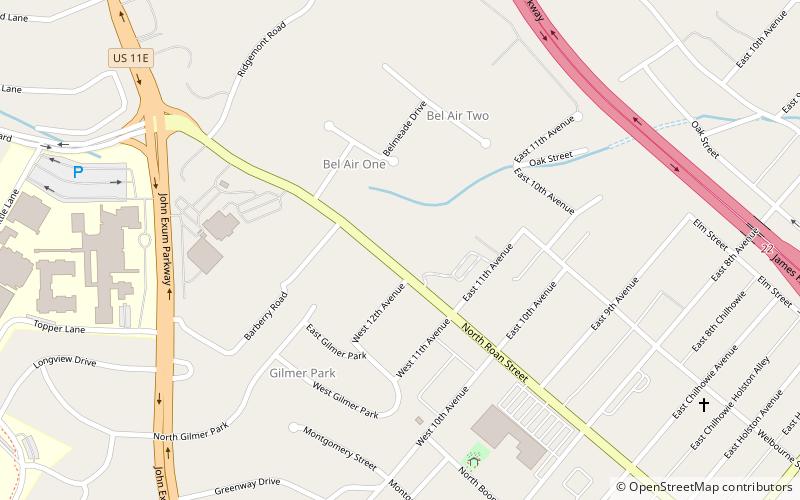 Shelbridge location map