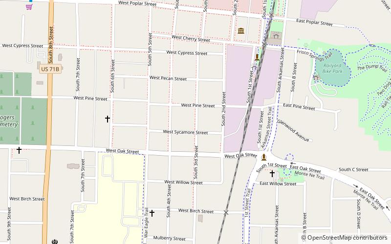 Campbell House location map