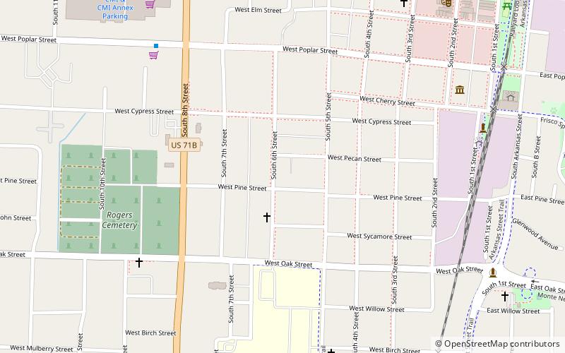 Merrill House location map