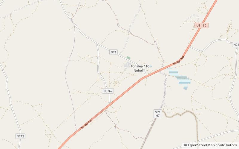 Tonalea location map