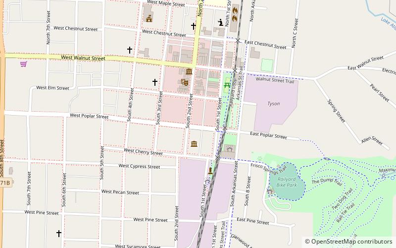 Lane Hotel location map