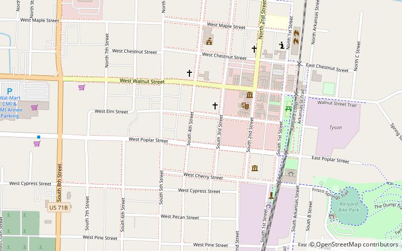 Freeman-Felker House location map