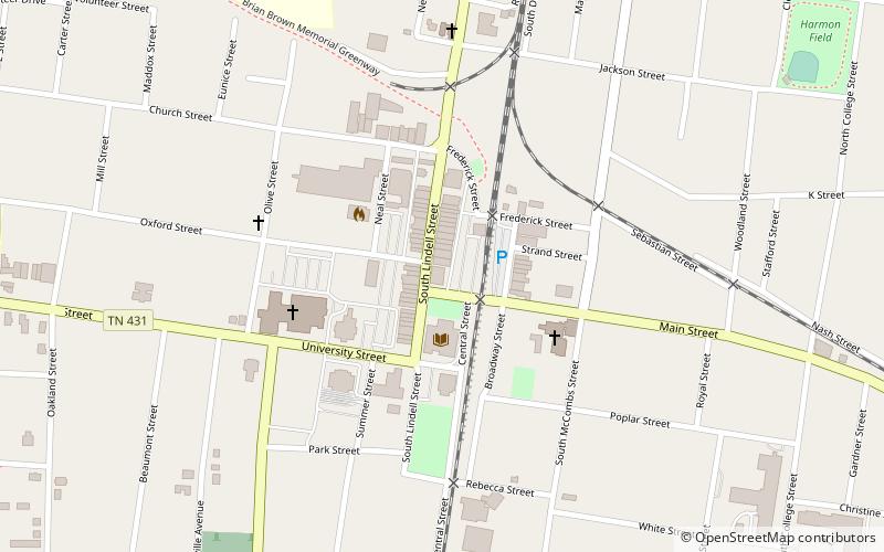 C. E. Weldon Public Library location map