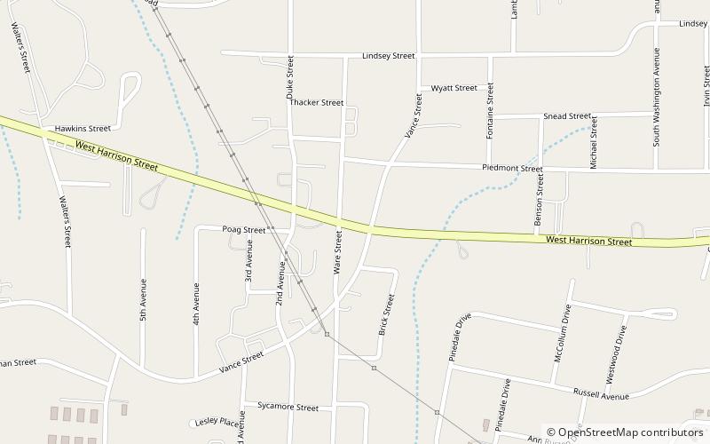 Jennings-Baker House location map