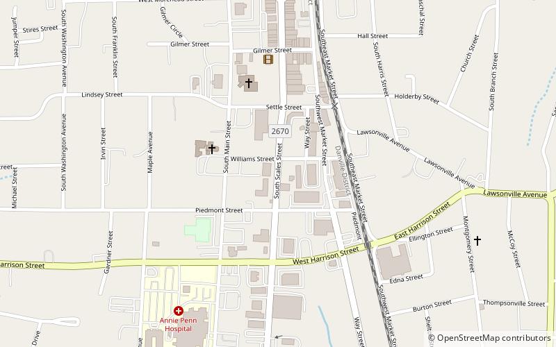 First Baptist Church location map