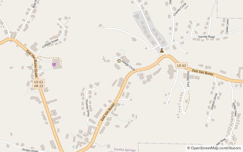 Pine Mountain Village location map
