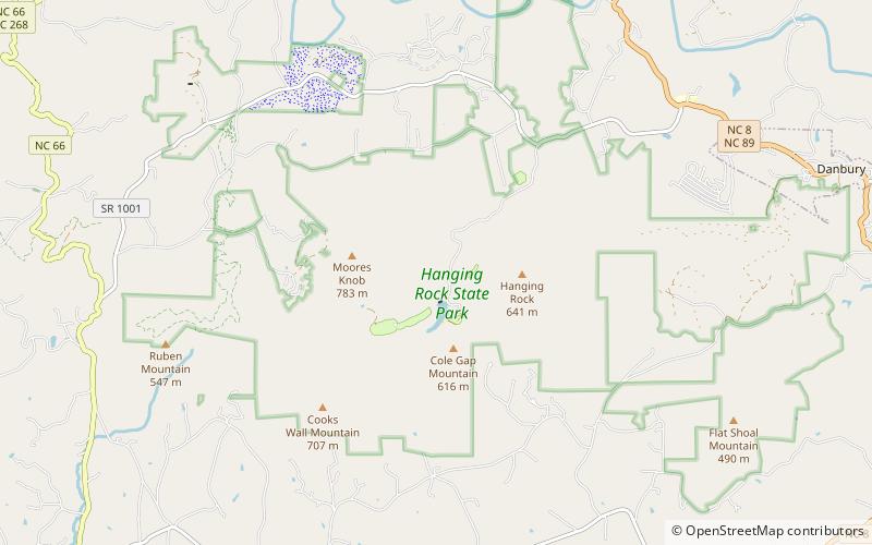 Upper Cascades location map
