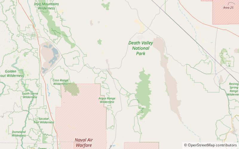 Lake Panamint location map