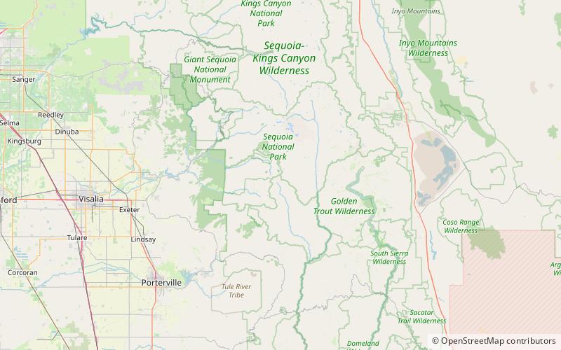 Florence Peak location map