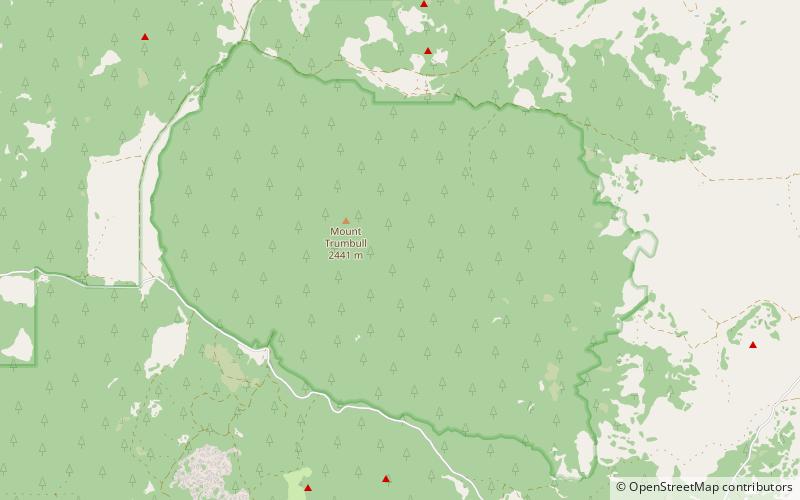 Mount Trumbull Wilderness location map