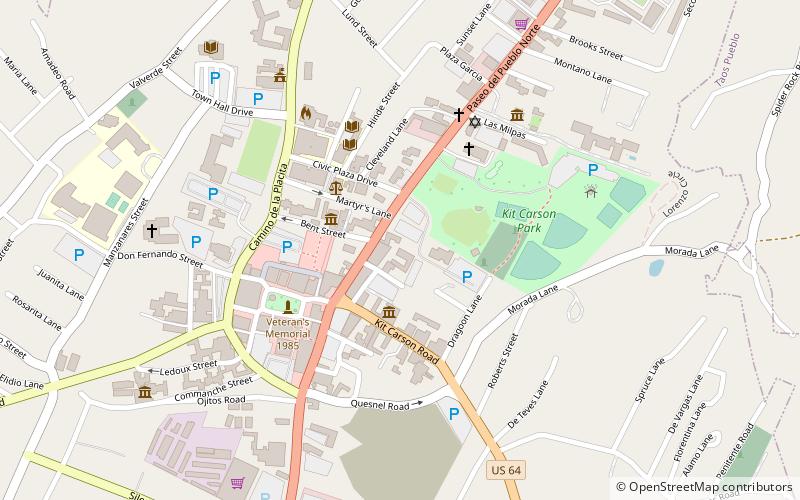 Couse-Sharp Historic Site location map