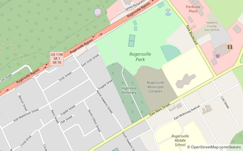 Overton Lodge location map