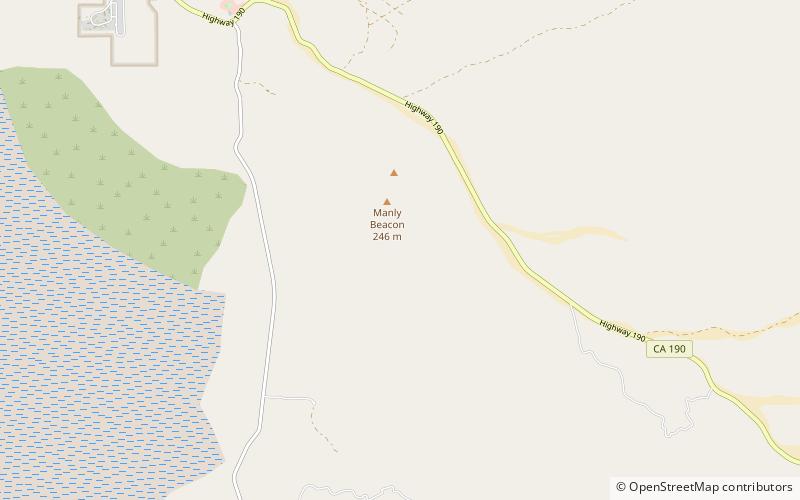 Gower Gulch location map