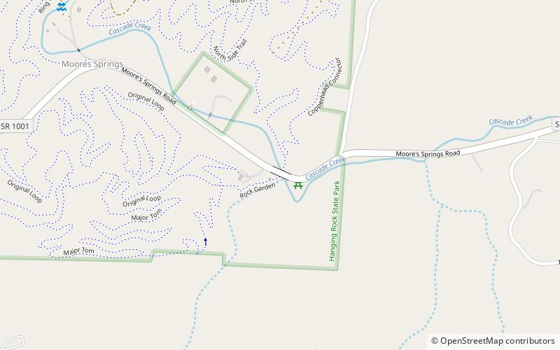 Moore's Springs Trails location map