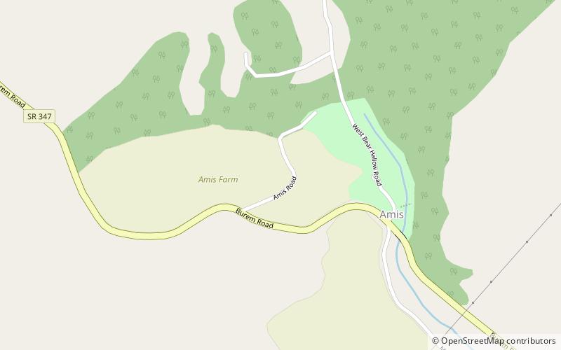 Amis House location map