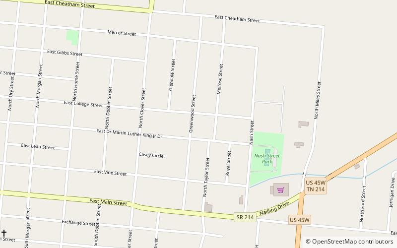 Mt. Zion Christian Methodist Episcopal Church location map