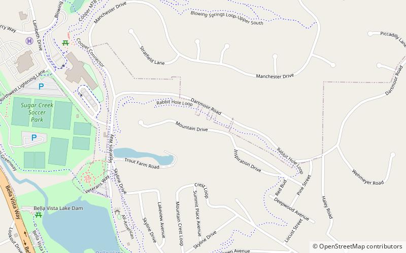 Lamberton Cabin location map