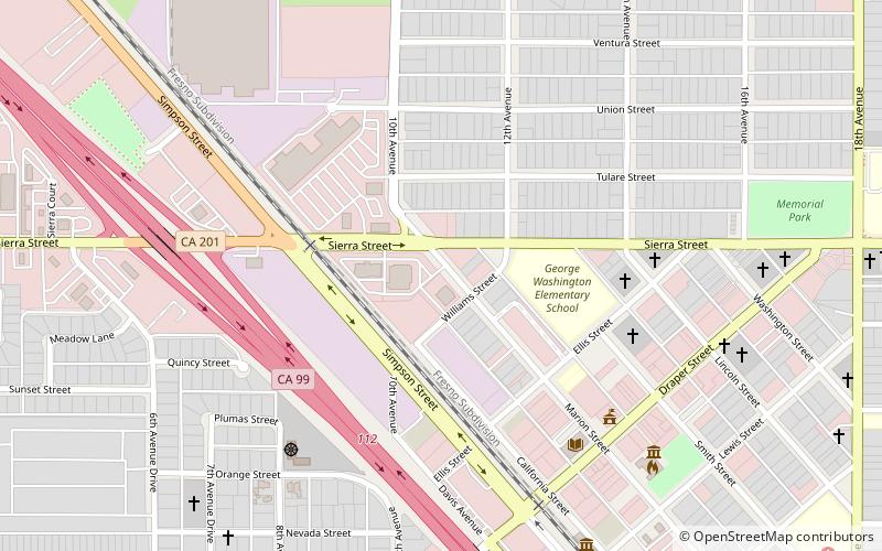 Kingsburg location map