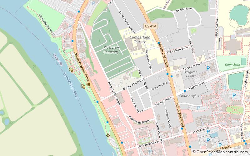 Smith-Trahern Mansion location map