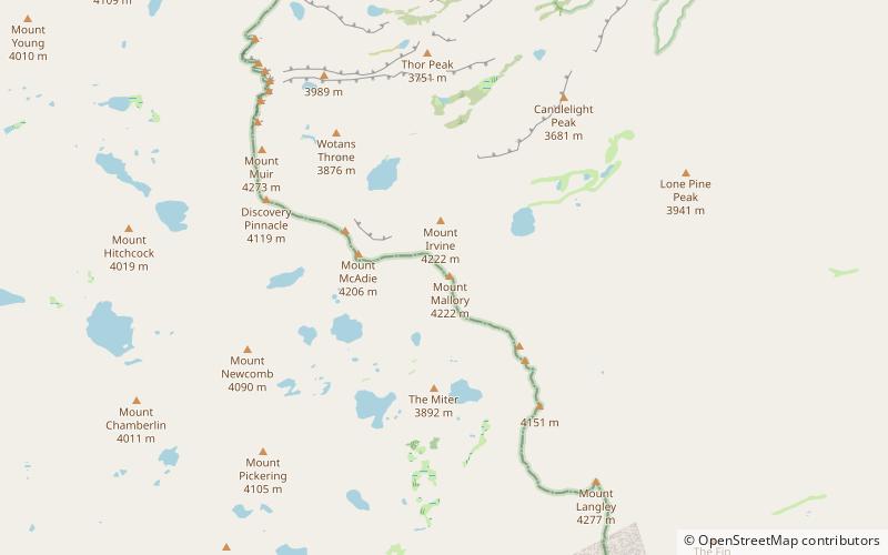 Mount Mallory location map