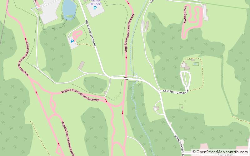 virginia international raceway danville location map