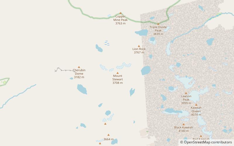 mount stewart park narodowy sekwoi location map