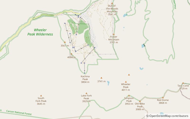 Pico Wheeler location map