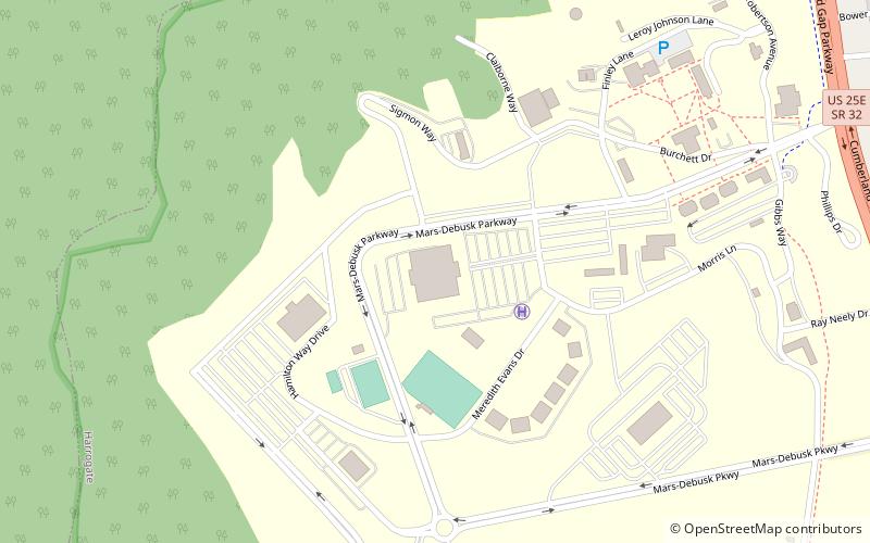 Turner Arena location map