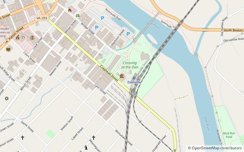 Danville Science Center location map
