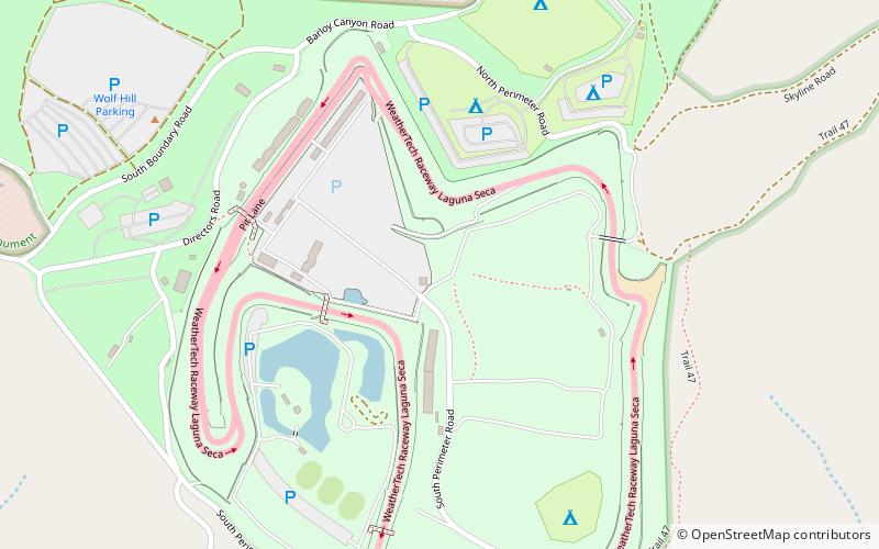 Mazda Raceway Laguna Seca location map