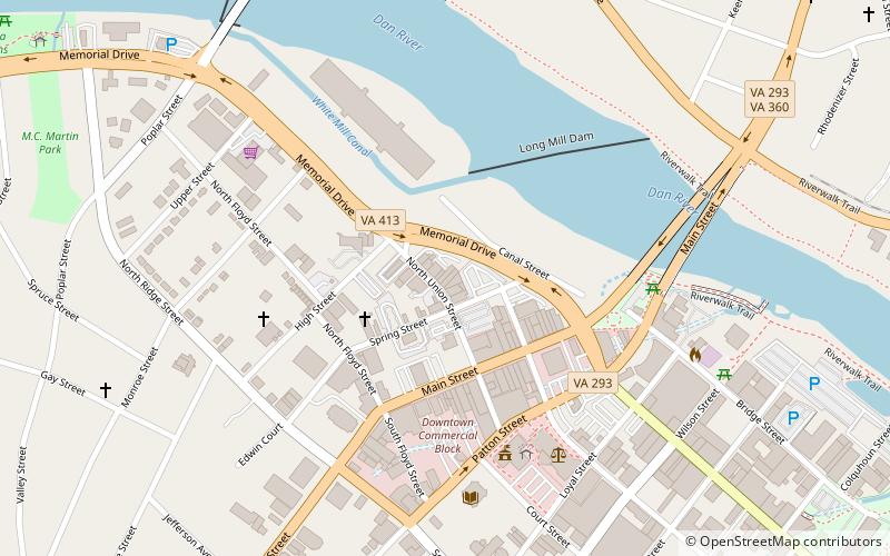 Danvillian Gallery location map