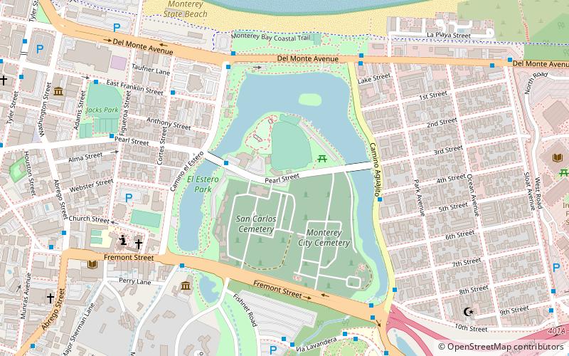 Lake El Estero location map