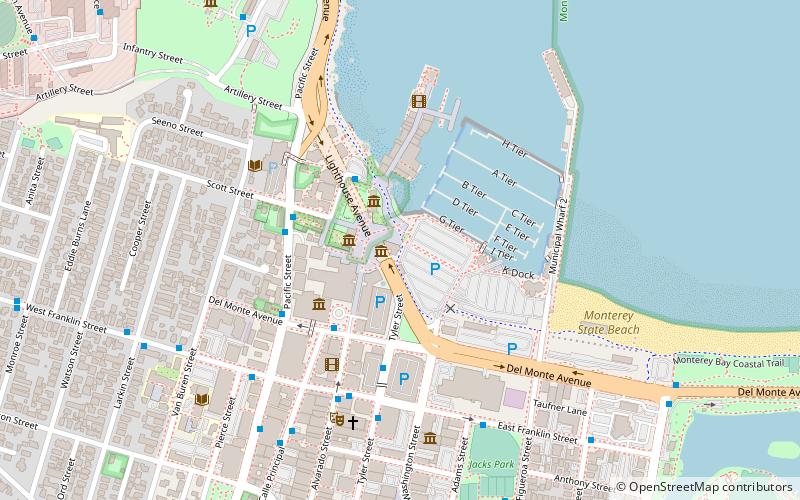 Museum of Monterey location map