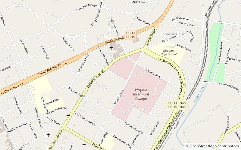 Virginia Intermont College location map