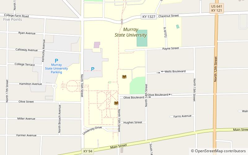 waterfield library murray location map