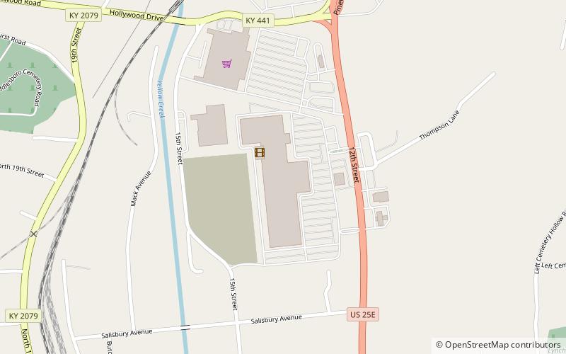 Middlesboro Mall location map