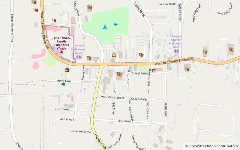 Clay Cooper Theatre location map