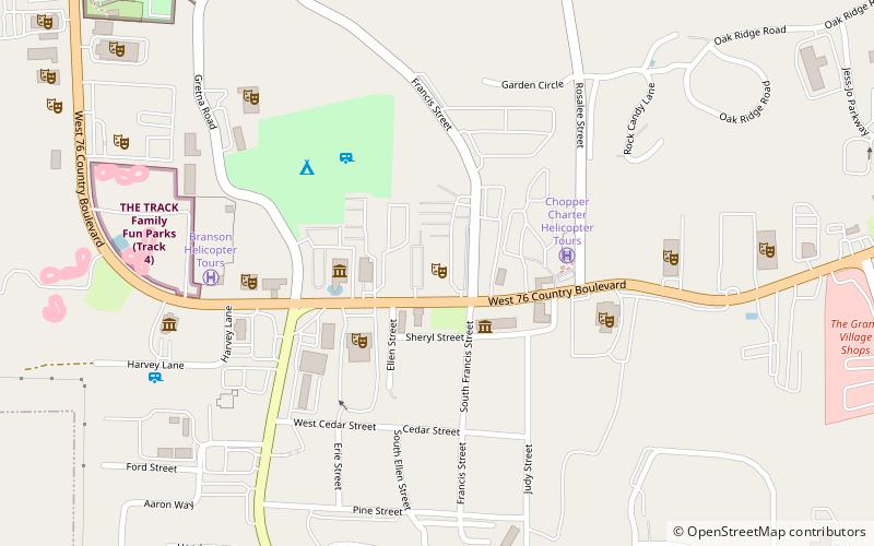 Starlite Theatre - Branson Live Concert Venue location map