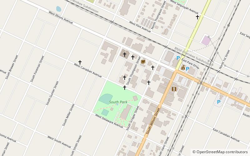 First Methodist Episcopal Church location map