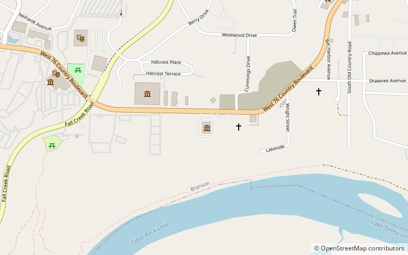Veterans Memorial Museum location map