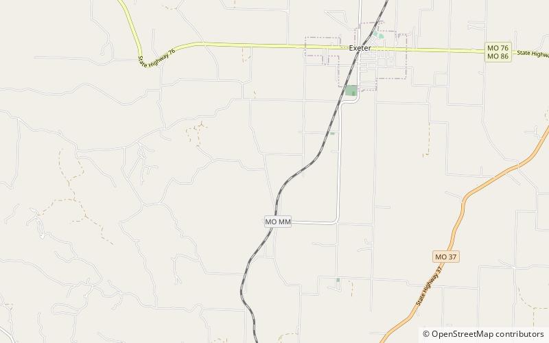 Shoal Creek location map