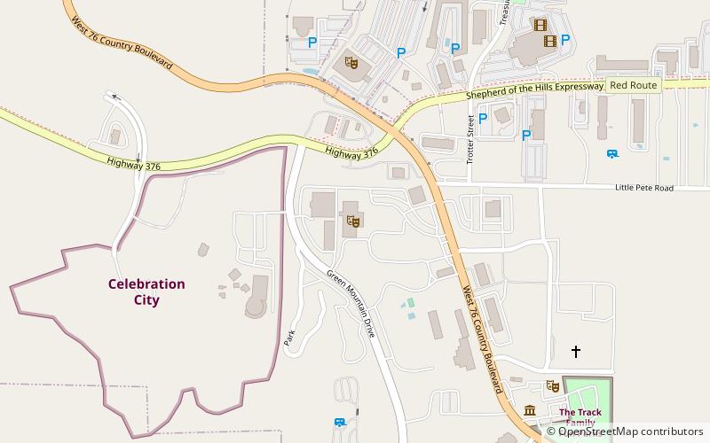 branson star theatre location map