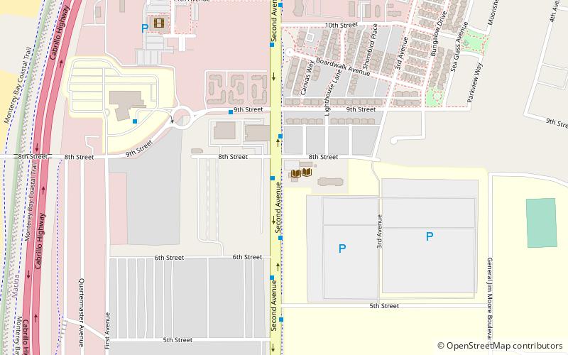 Monterey Institute for Research in Astronomy location map