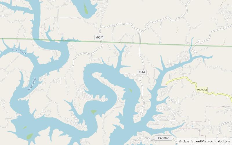 Jackson Hollow location map